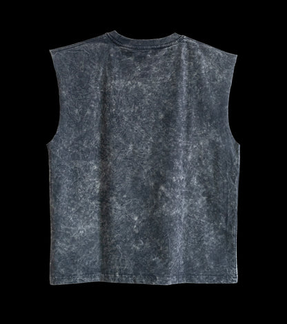 Ash-Black Remnants sleeveless tank