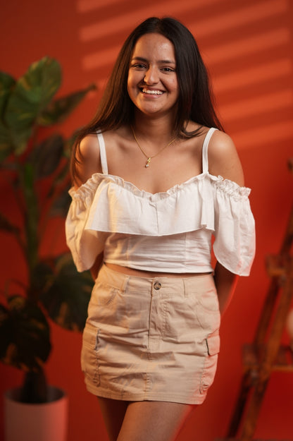 The Frill Crop Top