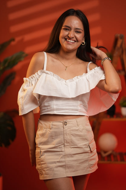 The Frill Crop Top
