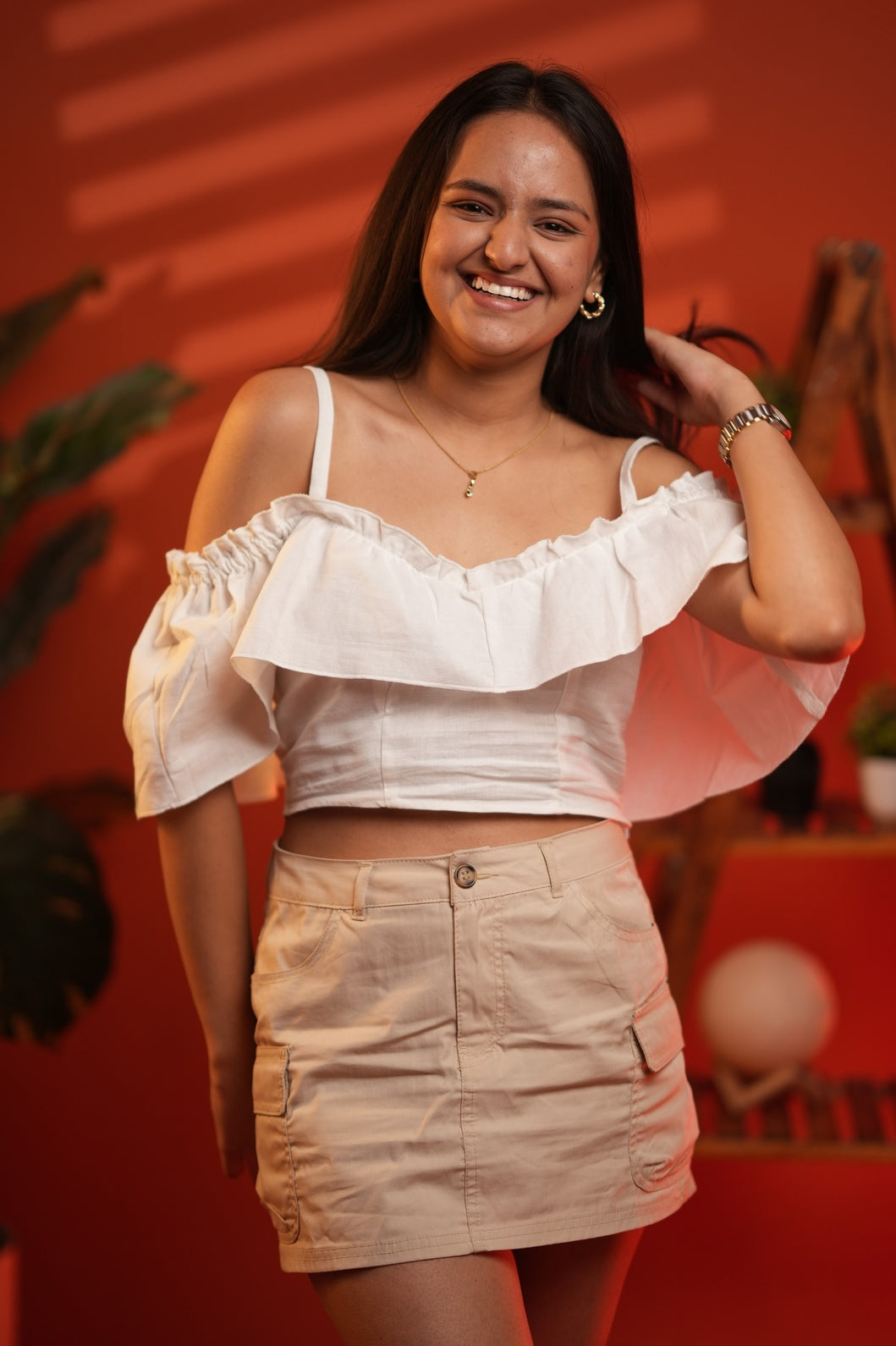 The Frill Crop Top