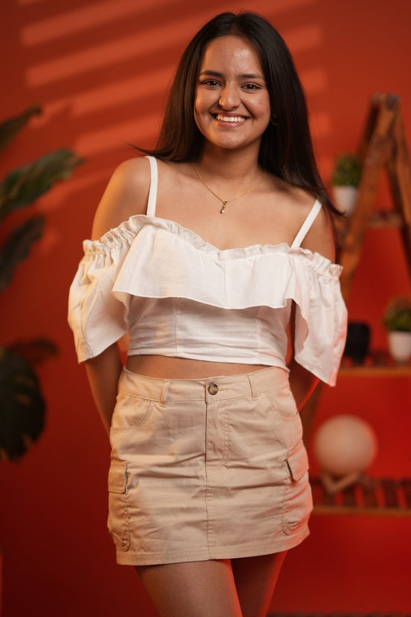 The Frill Crop Top